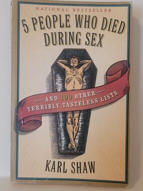 5 People Who Died During Sex (Beige Cover) by Karl Shaw